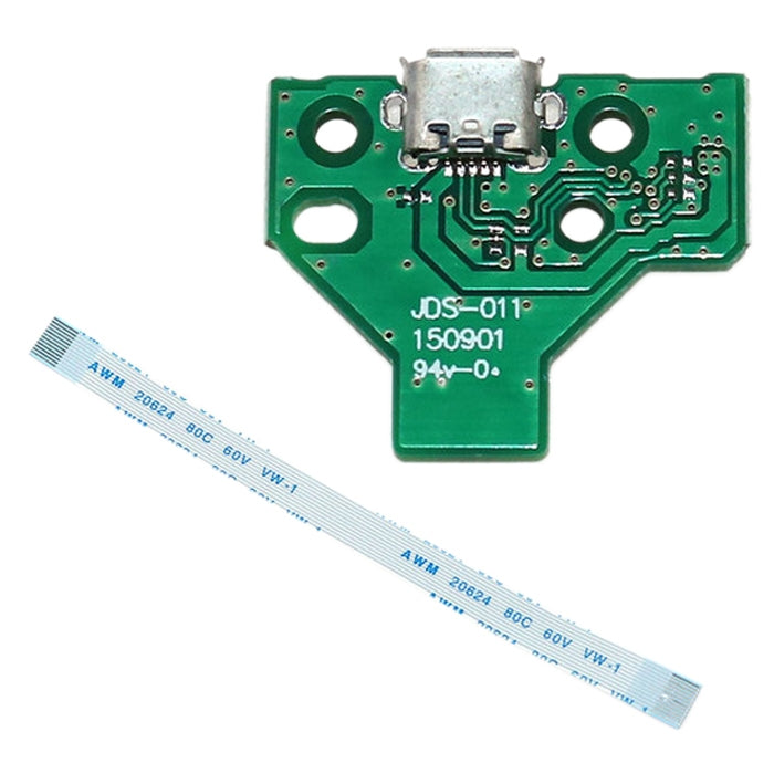Scheda porta di ricarica USB JCD JDS-011 con cavo flessibile FPC a 12 pin per PS4, JCD JDS-011 Scheda porta di ricarica USB JCD JDS-011 con cavo flessibile FPC a 12 pin per PS4, JCD JDS-011